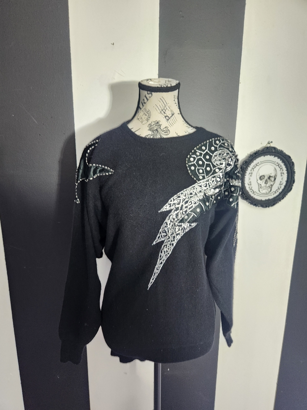 Trad 80's Gothic Sweater